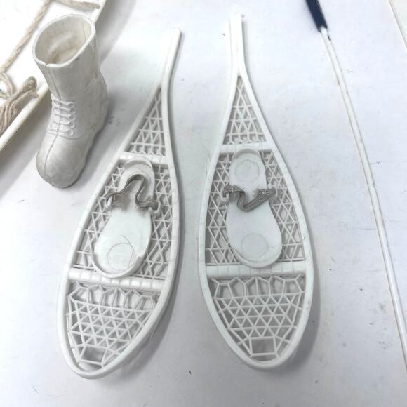 GI Joe Ski Patrol Accessories VTG White Sled Snow Shoes Boot Glove Pole - AS IS - Picture 3 of 7